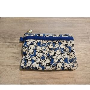 Carolina Herrera x Neiman Marcus for Target Elephant Makeup Case Pouch Blue